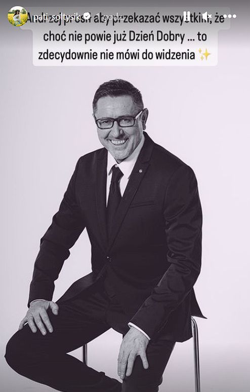 Pati Sołtysik publikuje oświadczenie męża w sprawie "Dzień dobry TVN". "Andrzej prosił, aby przekazać wszystkim, że..."