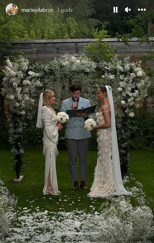 Aktorka Joanna Balasz WZIĘŁA ŚLUB ze swoją partnerką. Tak wyglądała ceremonia (FOTO)