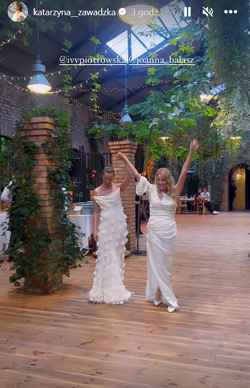 Aktorka Joanna Balasz WZIĘŁA ŚLUB ze swoją partnerką. Tak wyglądała ceremonia (FOTO)