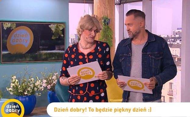 Mateusz Glen, znany jako Ta Jedna Ciotka, poprowadził "Dzień dobry TVN". Kim jest twórca, który podbił serca internautów?