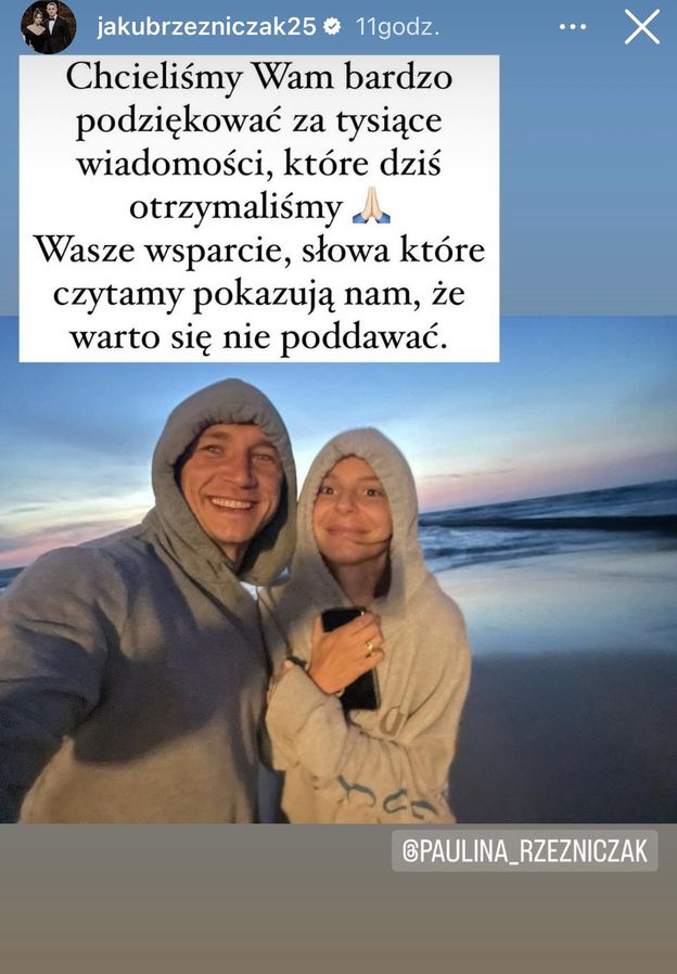 Internauta o Jakubie Rzeźniczaku: "Kolejną zostawi, jak będzie w ciąży". Szybko zareagował (FOTO)