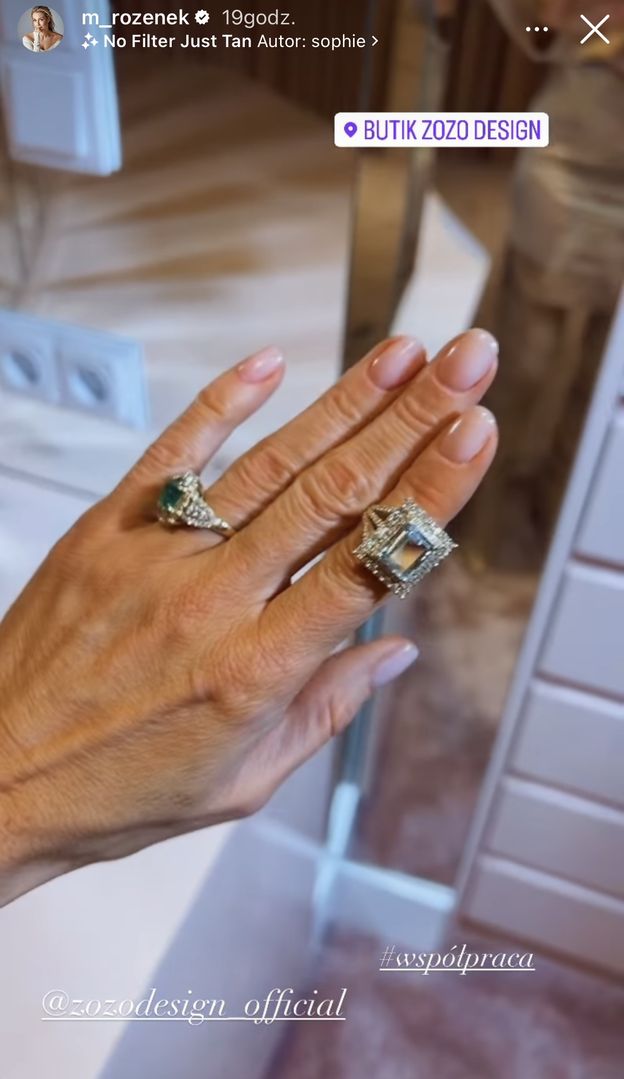 Małgorzata Rozenek nawiedza butik z luksusową biżuterią, kupując ...