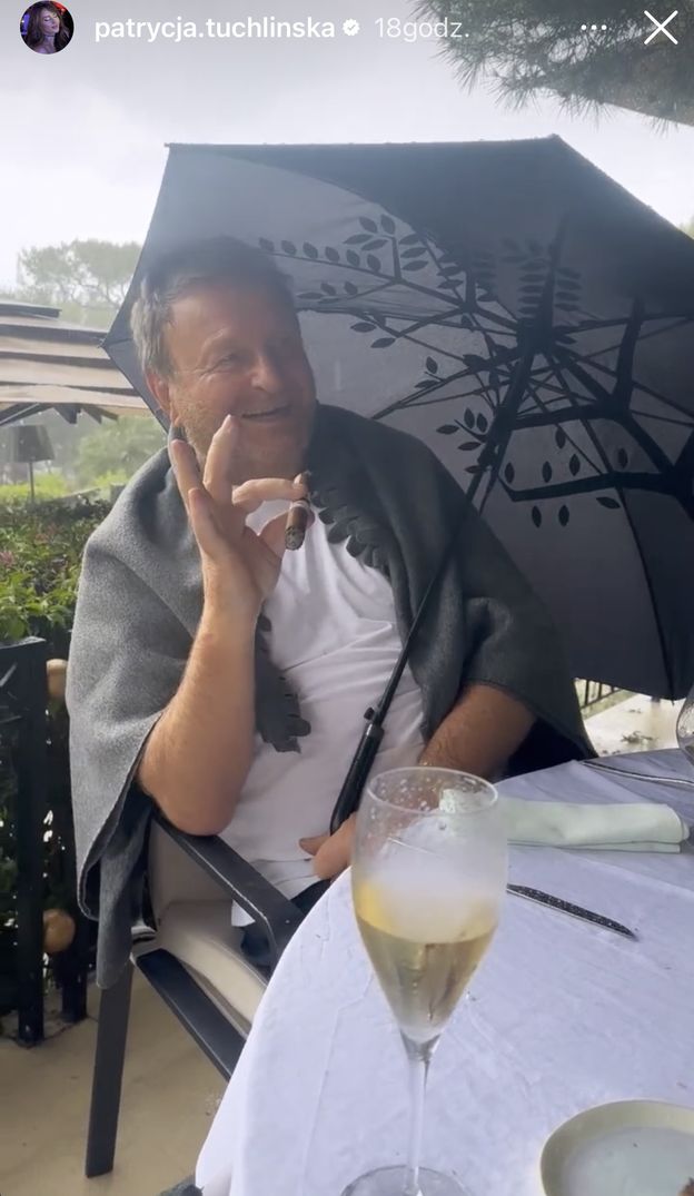 28-letnia Patrycja Tuchlińska i 76-letni Józef Wojciechowski na luksusowych wakacjach. "Kochanie, jak się bawisz?" (FOTO)