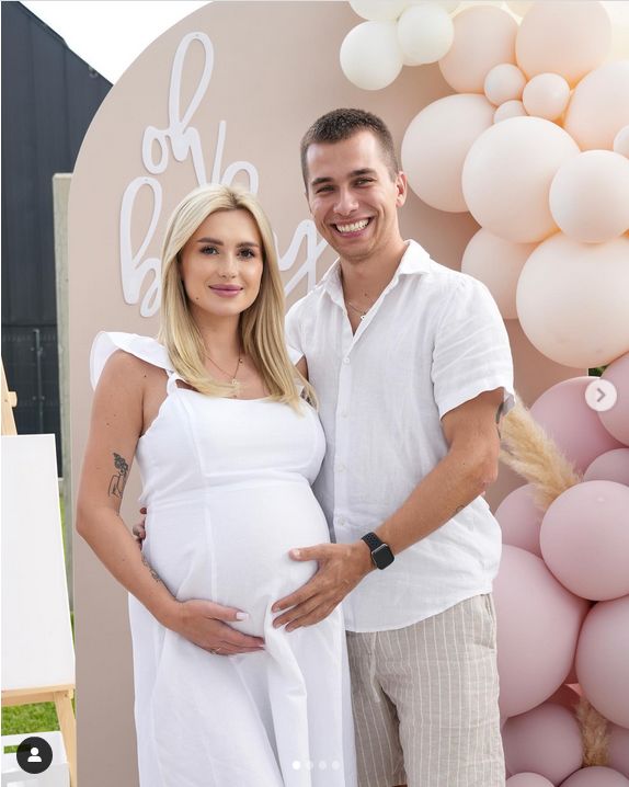 Wersow wyprawiła wystawne baby shower