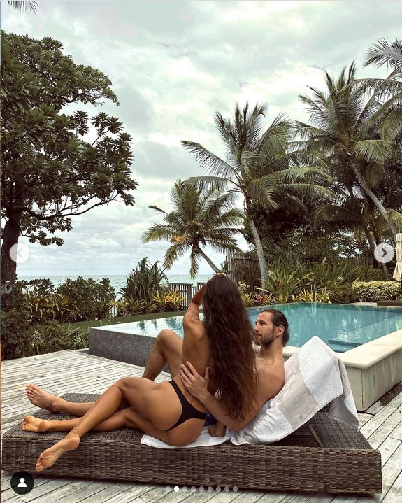 Grzegorz Krychowiak i Celia Jaunat na rajskich wakacjach