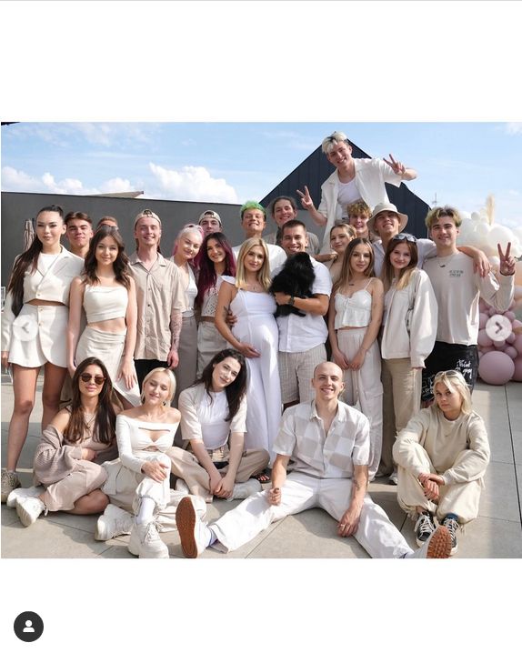 Wersow wyprawiła wystawne baby shower