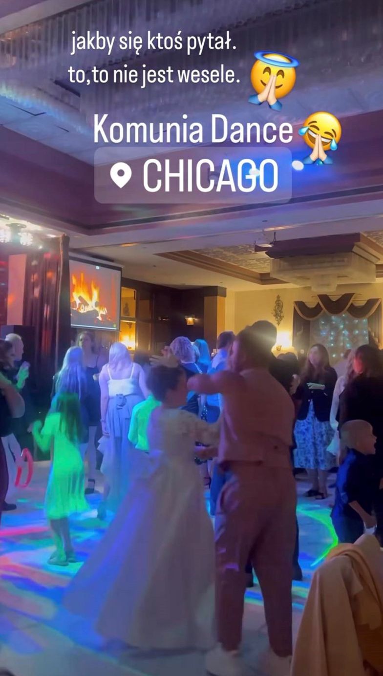 Qczaj na przyjęciu komunijnym w Chicago