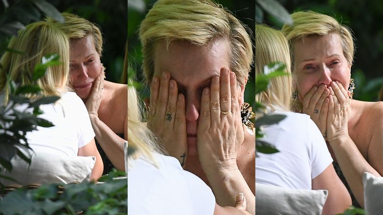 Paulina Smaszcz z przyjaciółką w restauracji