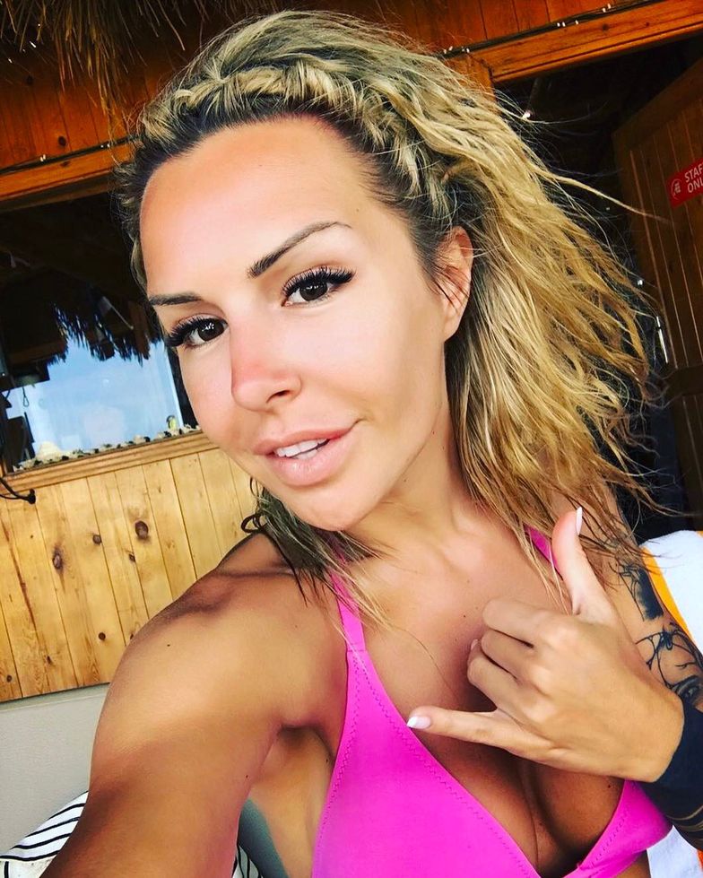 Blanka Lipińska przed laty