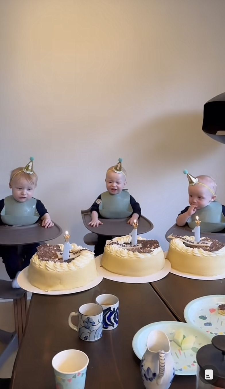 Urodziny trojaczków