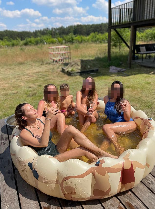 Relaks na tarasie