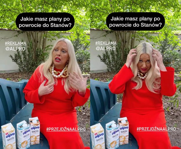 Katarzyna Nosowska odpowiada na zaczepki Caroline Derpienski, która nazwała ją babcią (WIDEO)