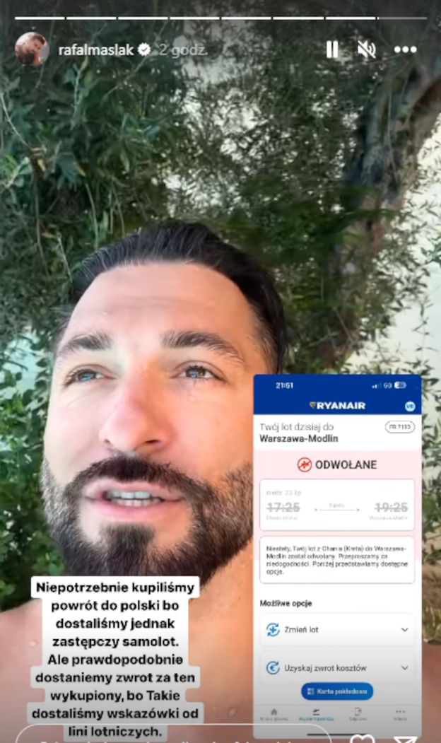 Koszmarny finał wakacji Rafała Maślaka i jego żony w Grecji. Nie mogli wrócić do Polski: "Zostaliśmy zostawieni SAMI SOBIE"
