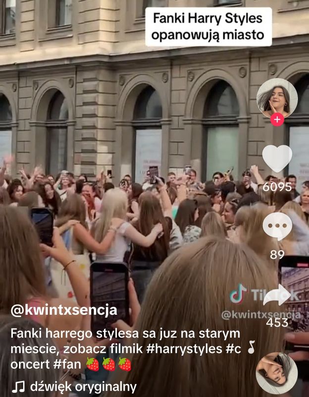 Fanki Harry'ego Stylesa ZABLOKOWAŁY centrum Warszawy (WIDEO)