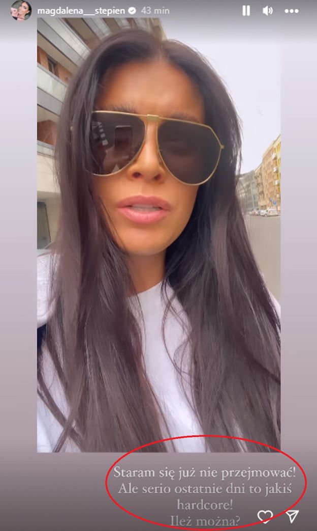 Magdalena Stępień najpierw podsyca plotki o ROMANSIE z Marcinem Hakielem, a teraz "rozpacza". "Przeraziło mnie to wszystko"