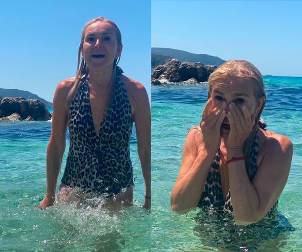 Monika Olejnik prezentuje wakacyjną formę w "drapieżnym" bikini. Internauci chwalą: "Wygląda pani jak AFRODYTA" (FOTO)