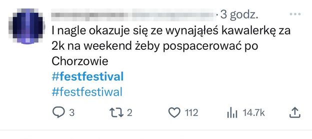 Wielka drama z FEST Festivalem! Fani wściekli po odwołaniu imprezy: "Zapłaciłem 2 tysiące, żeby pospacerować po Chorzowie"