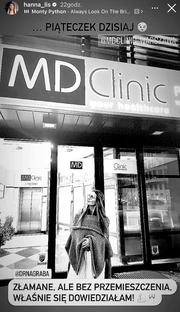 Hanna Lis informuje fanów o stanie zdrowia po złamaniu OBU RĄK. "Właśnie się dowiedziałam"