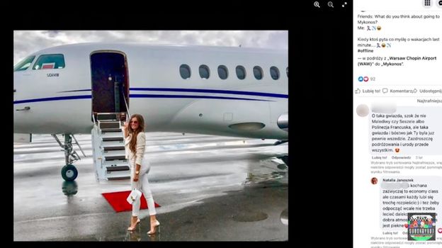 Krzysztof Stanowski twierdzi, że Natalia Janoszek UDAWAŁA... podróże prywatnym odrzutowcem. Pokazał DOWODY (FOTO)
