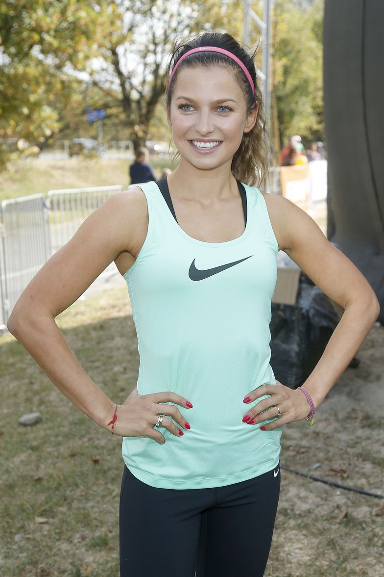 Anna Lewandowska w 2015 roku