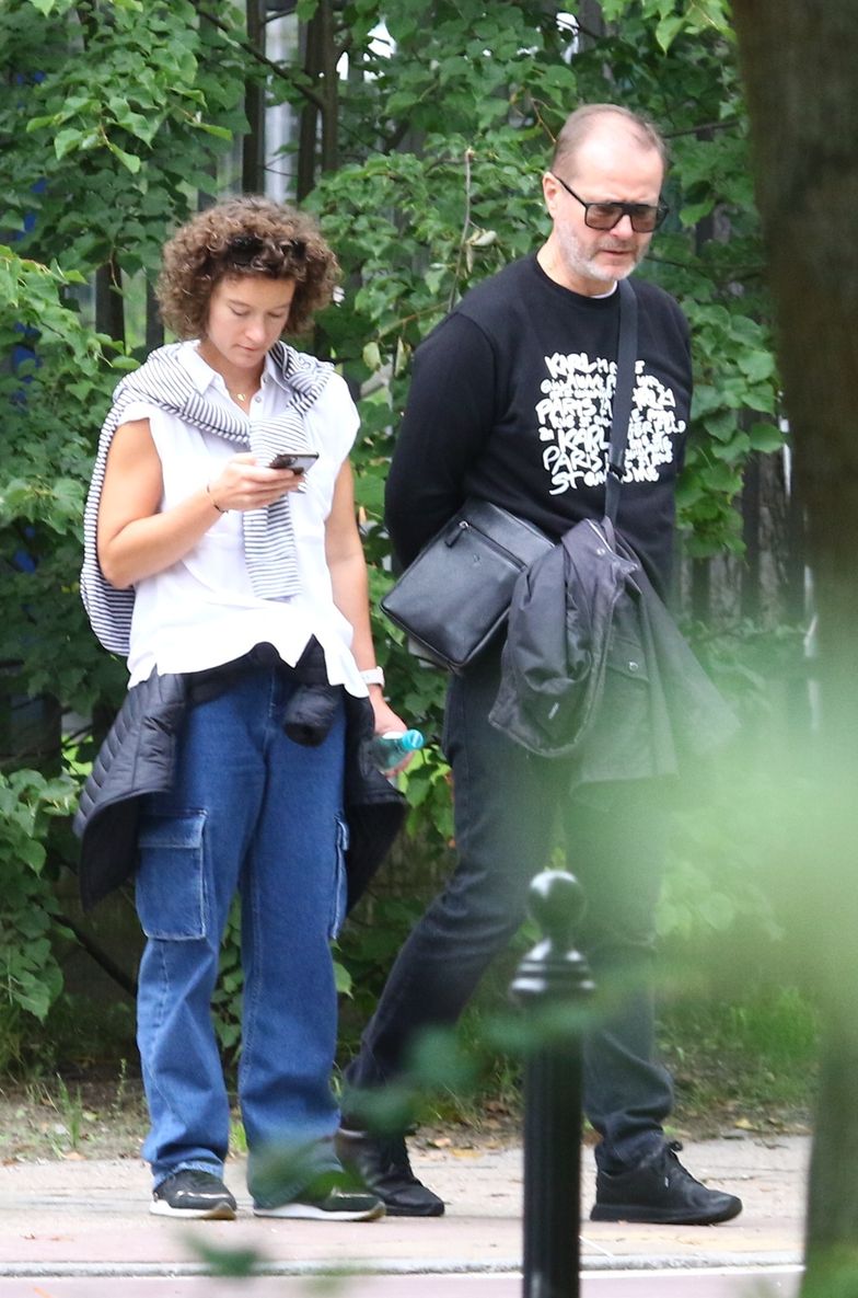 Artur Żmijewski z żoną, córką i jej partnerką w Sopocie