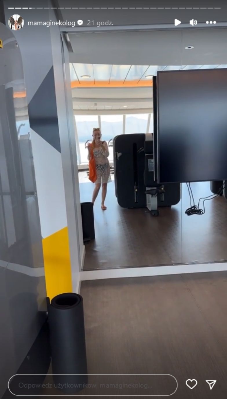 Mama Ginekolog wypoczywa na statku wycieczkowym