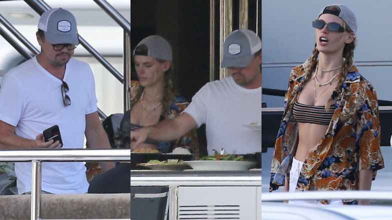 Leonardo Dicaprio Celebrates New Years Eve On A Luxury Yacht With 25 Year Old Victoria Lamas 