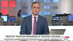 Protest we Wrocławiu: "To jest szambo, a nie teatr". Policja zatrzymała kilka osób