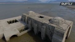 Ruiny XVI-wiecznej świątyni wyłoniły się z wysychającego jeziora w Meksyku