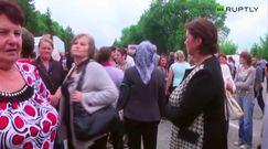 Ukrainki protestują przeciw mobilizacji