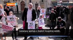 Lwów bojkotuje rosyjską wódkę 