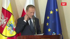 Donald Tusk o "wojnie gangu" w polskim rządzie. "Ja się mało nie popłakałem"