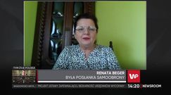 Renata Beger porównała się z Jarosławem Kaczyńskim. "I kto tu ma bardziej prawidłowe podejście?"