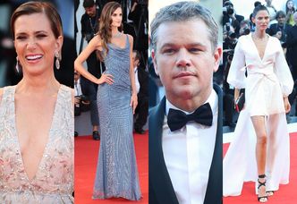 Matt Damon z żoną i gromadka modelek na gali otwarcia festiwalu filmowego w Wenecji (ZDJĘCIA)