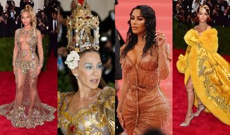 Przypominamy najgłośniejsze kreacje MET Gali ostatnich lat: Rihanna, Beyonce, Kim Kardashian, Sarah Jessica Parker... (ZDJĘCIA)