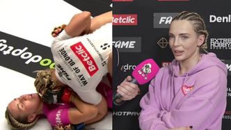 FAME MMA 13: Way of Blonde gorzko o swojej porażce: "Wiem, że drugą rundę wygrałam. Nie chcę rzucać oskarżeń" (WIDEO)