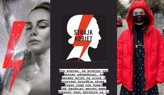 Gwiazdy wspierają Strajk Kobiet: "Państwo nas nie szanuje i ignoruje" (ZDJĘCIA)