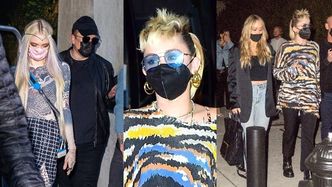 Elon Musk i Grimes zmierzają na afterparty po SNL w towarzystwie Miley Cyrus i jej matki. Fajna ekipa? (ZDJĘCIA)