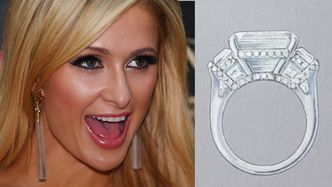 Pierścionek zaręczynowy Paris Hilton kosztował PONAD 2 MILIONY dolarów?! "To arcydzieło designu"