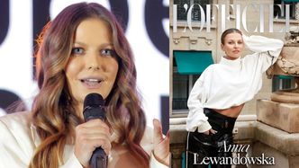 Anna Lewandowska pozuje na okładce francuskiego magazynu modowego i zdradza: "LAURA KOCHA BUTY" (ZDJĘCIA)