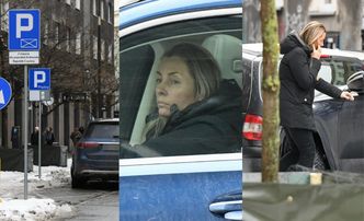 Karolina Ferenstein-Kraśko łamie przepisy, parkując w niedozwolonym miejscu mercedesem za prawie PÓŁ MILIONA (ZDJĘCIA)