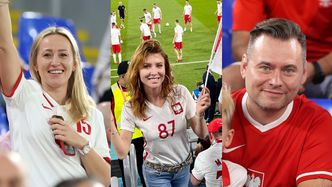 Tak Marta Glik, Agata Załęcka i Krzysztof Stanowski kibicowali polskiej drużynie podczas meczu z Meksykiem (ZDJĘCIA)