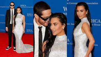 Błyszcząca Kim Kardashian i stylowy Pete Davidson debiutują JAKO PARA na czerwonym dywanie (ZDJĘCIA)