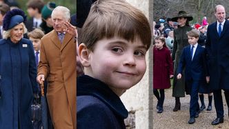 Kate Middleton i książę William razem z dziećmi i gromadą royalsów zadają szyku podczas świątecznego spaceru (ZDJĘCIA)
