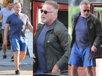 71-letni Arnold Schwarzenegger prezentuje atletyczną figurę w Los Angeles