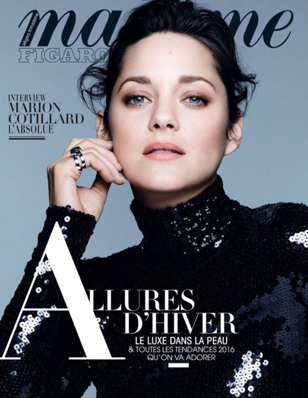 Ok Adka Madame Figaro Z Marion Cotillard Pudelek