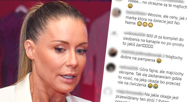 Fani krytykują nową "kolekcję" Małgorzaty Rozenek: "Straszne są te MAJTOCHY"