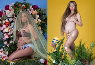 Od fotki w staniku do wielkich ust: zobaczcie wszystkie ciążowe stylizacje Beyonce! (ZDJĘCIA)