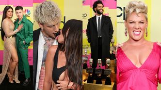 Billboard Music Awards 2021: Megan Fox i Machine Gun Kelly z CZARNYM JĘZYKIEM, nagrodzony The Weeknd i Pink z dziećmi (ZDJĘCIA)