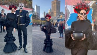 Małgorzata Rozenek i Krzysztof Skórzyński w "przerażających" kostiumach świętują Halloween w "Dzień Dobry TVN"